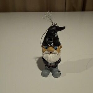 LA Kings Gnome Ornament NHL Hockey Team Mascot Christmas‎ Tree Decor